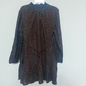 GAP Women's Mockneck Metallic Mini Dress Size XXL NWNT